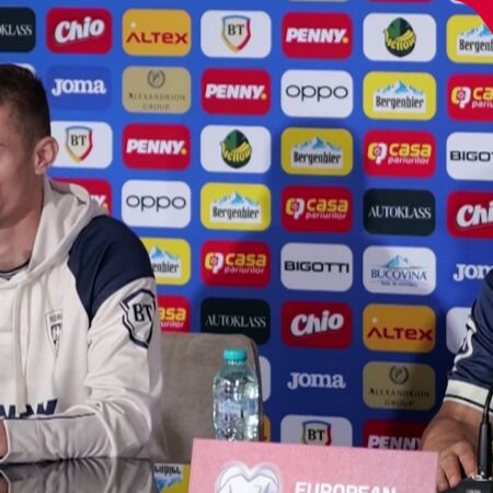 Florin Tănase, conferință de presă înainte de România – Austria: „Ne confruntăm cu o echipă de elită, cu jucători din Bundesliga. Va fi un meci dificil”