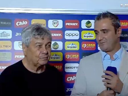 Și-a pierdut cumpătul! Mircea Lucescu a refuzat interviul rapid și a atacat: „Un idiot. Afară!”