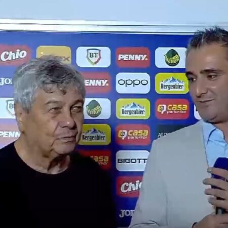 Și-a pierdut cumpătul! Mircea Lucescu a refuzat interviul rapid și a atacat: „Un idiot. Afară!”
