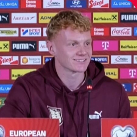 Conferință de presă Austria » Nicolas Seiwald, mijlocașul de la RB Leipzig, declarații înaintea meciului cu România