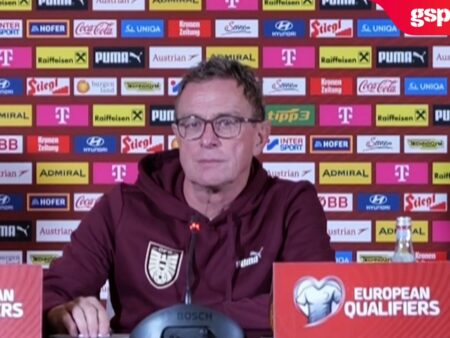 Conferință de presă în Austria » Ralf Rangnick anticipează meciul cu România: „Cu tot respectul pentru Mircea Lucescu, noi suntem aici să ne îndeplinim obiectivele”