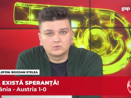 Bogdan Stelea, intervenție la GSP Live după România – Austria: „Am avut o atitudine corectă, am dominat adversarul din punct de vedere fizic”