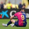 Lewandowski, accidentat! Riscă să piardă El Clasico!