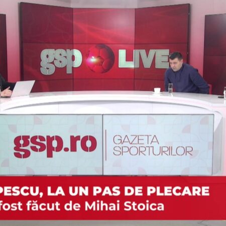 Raul Rusescu și Ștefan Beldie, la GSP Live, discută despre decizia lui Gigi Becali referitoare la Mihai Popescu