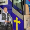 Metaloglobus – FCSB. Autocarul echipei vizitatoare a sosit la stadionul din Clinceni.