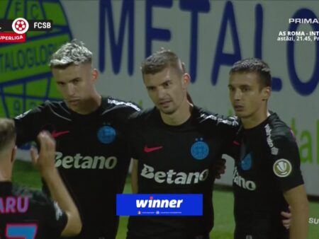 PrimaSport » Metaloglobus – FCSB. Tănase înscrie din penalty.