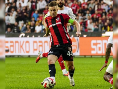 Căpitanul Alex Maxim, cu un gol crucial, aduce Gaziantep pe podiumul din Turcia!