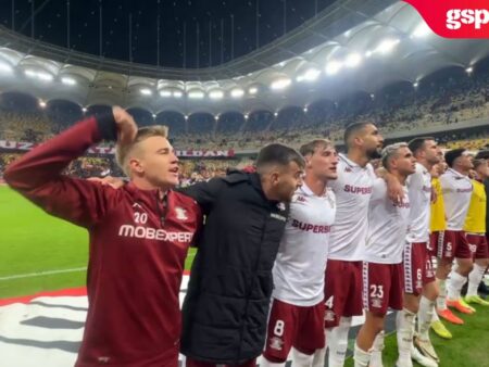 Dinamo vs. Rapid 0-2 » Bucuria giuleștenilor afectată de sistemul de sonorizare