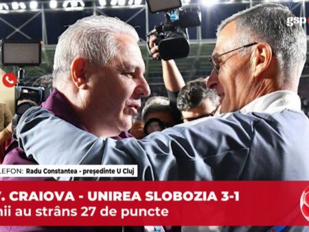 EXCLUSIV. Radu Constantea, președintele lui U Cluj, anunță că ardelenii sunt pe cale să numească noul antrenor: „Am făcut progrese în negocieri, sperăm să-l prezentăm mâine”