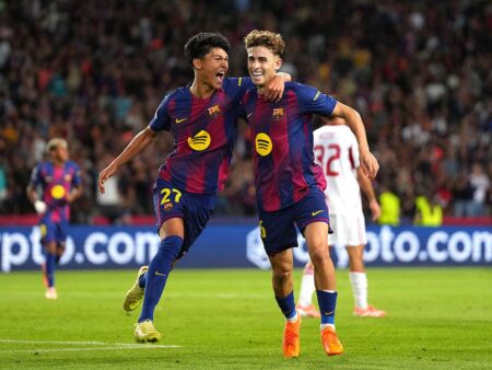 Recordurile stabilite de jucătorii Barcelonei în victoria de 6-1 asupra Olympiakos