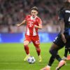 Direct în istorie! La prima sa titularizare, l-a surclasat pe Toni Kroos și a devenit cel mai tânăr marcator din istoria Bayerului în competițiile europene.