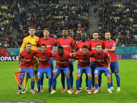 FCSB, pe locul fruntaș în clasamentul asistențelor din Europa League în confruntarea cu Bologna