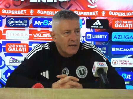 Bergodi a exclamat după debutul victorioasă la U Cluj: „Extraordinar! Mulțumesc tuturor!”