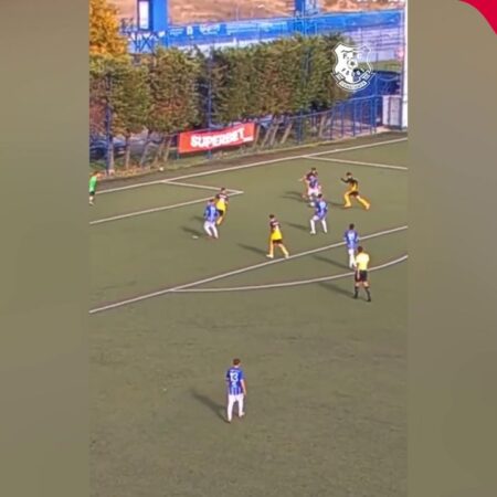 Gol impresionant marcat de Bogdan Ilie în victoria U16 a Farului în Cupa României.