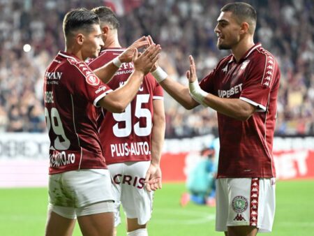 Rapidistul întors pe teren după două luni a lansat „săgeți” către CFR și FCSB: „Clasamentul nu este o întâmplare”