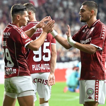 Rapidistul întors pe teren după două luni a lansat „săgeți” către CFR și FCSB: „Clasamentul nu este o întâmplare”