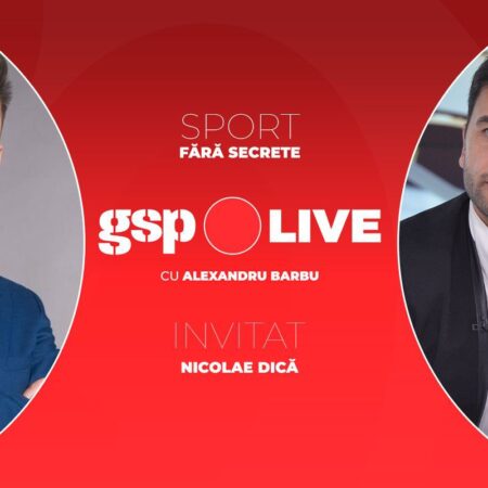 Nicolae Dică, prezent în studio