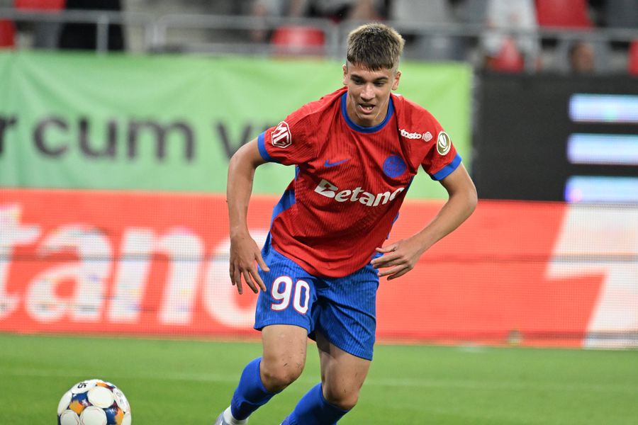 Alexandru Stoian, în partida cu Hermannstadt Gigi Becali a găsit atacant pentru FCSB: „E ăla pe care îl așteptam de ani și ani”
