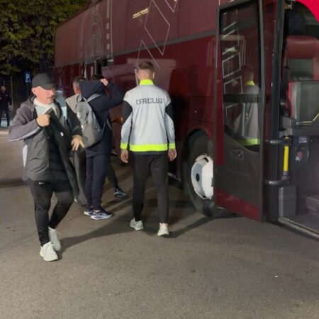 Dinamo – CFR Cluj | „Feroviarii” au sosit la Arena Națională