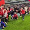 Dinamo – CFR Cluj 2-1 » Momente de neuitat pe Arena Națională: peste 400 de copii au pășit pe teren