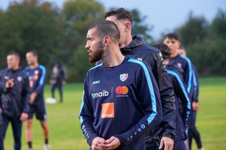 Moldova s-a antrenat pe Stadionul Steaua pentru amicalul cu România, ce se va disputa pe Arena Națională.