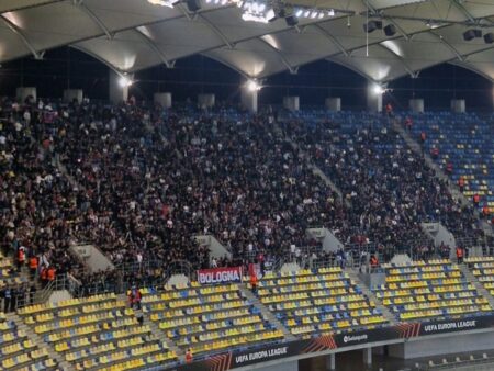 Fanii Bolognei pregătesc asaltul asupra Arenei Naționale pentru duelul cu FCSB!