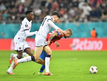Daniel Bîrligea, înfuristat de FCSB