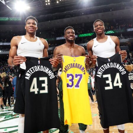 Moment deosebit în NBA » Trei frați în aceeași echipă