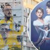 Nicolae Stanciu, Radu Drăgușin și Nadia Comăneci, surprinși în fresce spectaculoase