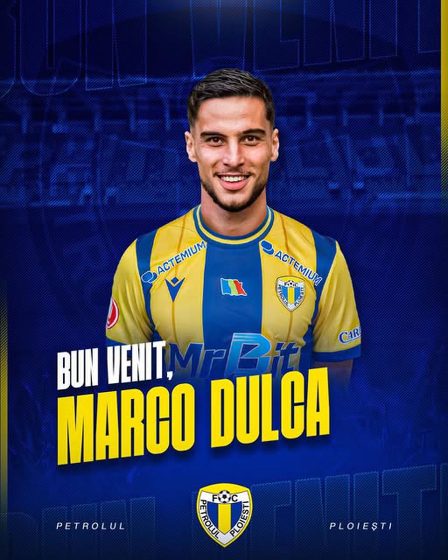 Marco Dulca a semnat cu Petrolul Ploiești Marco Dulca a semnat și s-a întors oficial în Superliga: „Bun venit!”