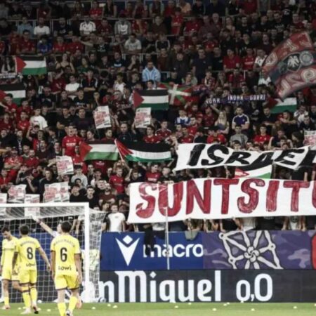 Noi proteste împotriva Israelului: fanii întrerup jocul la Pamplona » Pep Guardiola: „Opriți genocidul din Gaza!”
