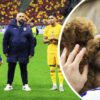 „Nu a fost difuzat la TV » Jucătorul naționalei României, cu bodyguard-ul pe teren + Bîrligea, „topit””