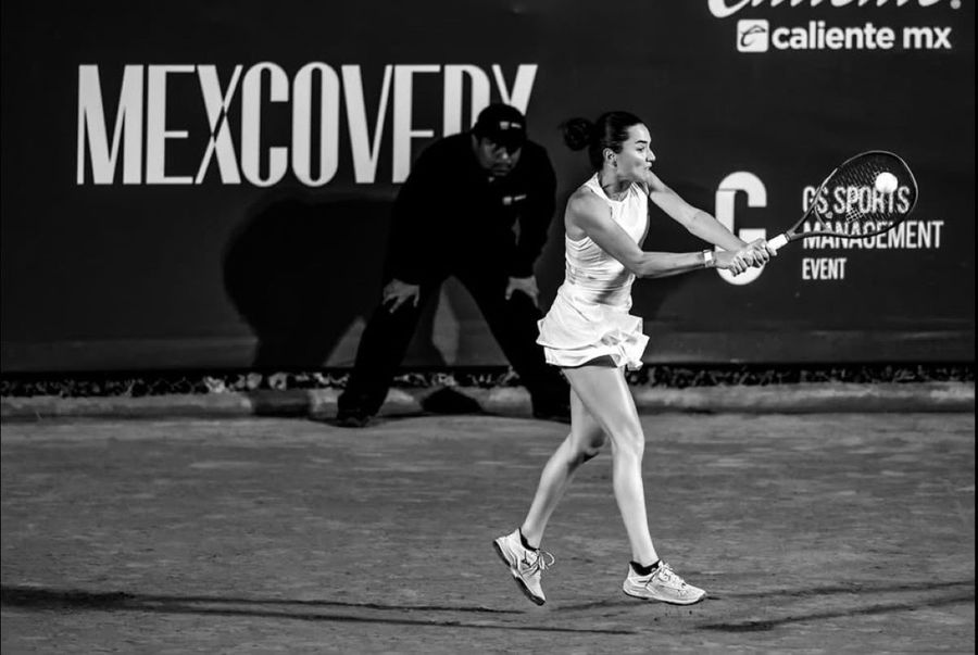 Miriam Bulgaru în acțiune la Queretaro Miriam Bulgaru s-a oprit în sferturile de finală ale turneului WTA 125 de la Queretaro