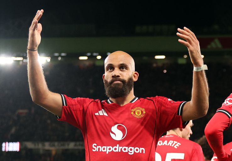 Bryan Mbeumo în Manchester United - Brighton 4-2