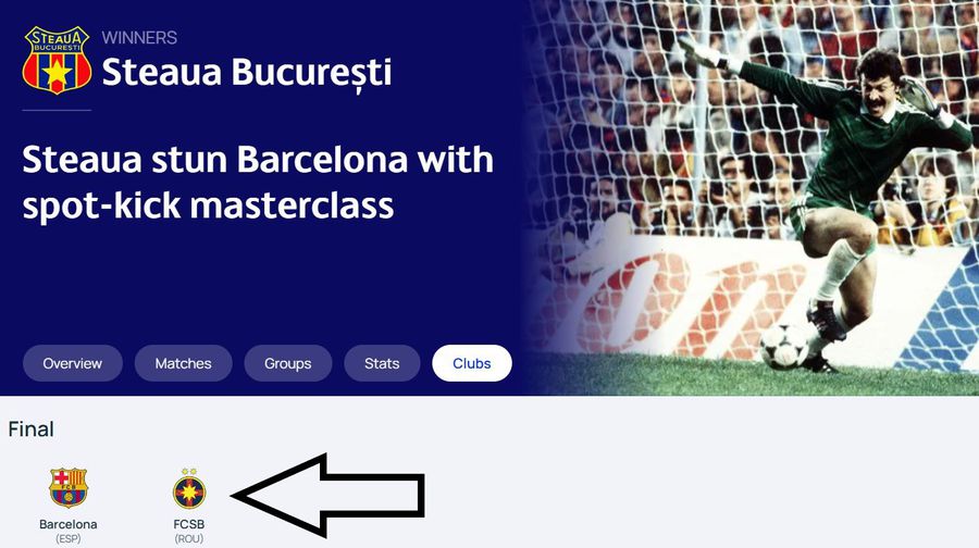 FCSB, măsură oficială după ce UEFA a „mutat” Cupa Campionilor la Steaua