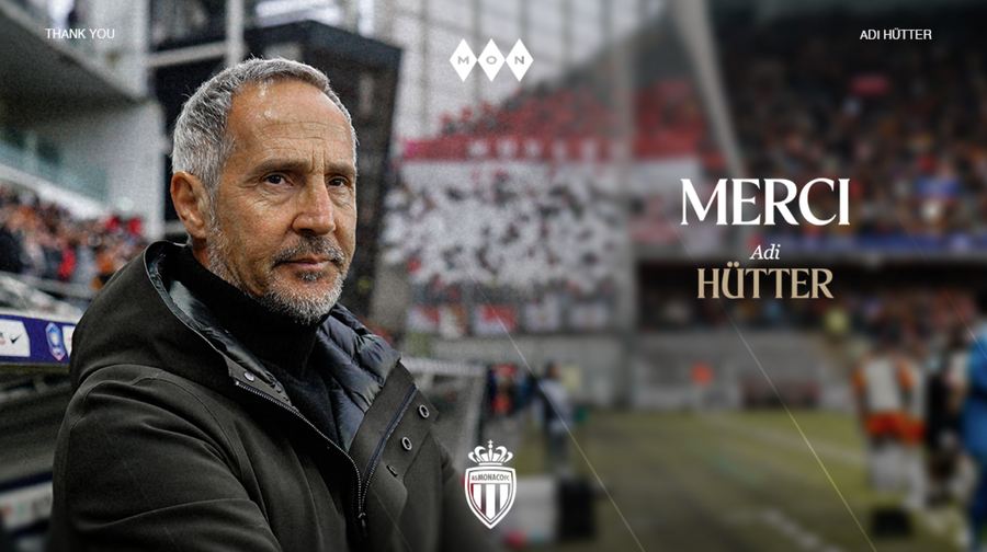 Fotografia postată de AS Monaco pe site-ul oficial E gata! Adi Hutter a fost demis » Cine este favorit să-l înlocuiască pe tehnicianul austriac