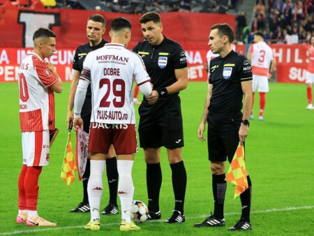 Alex Dobre, adversarul principal al galeriei lui Dinamo: i-a răspuns cu obscenități