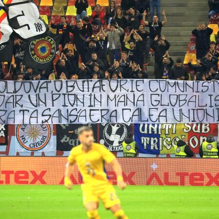 Mesaje puternice pe Arena Națională, în România