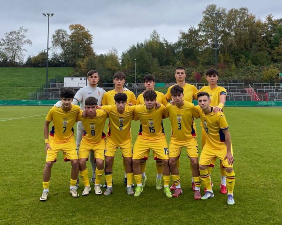 România U16, la meciul amical cu Germania U16 De ce este ignorat acest 2-15 cu Germania?
