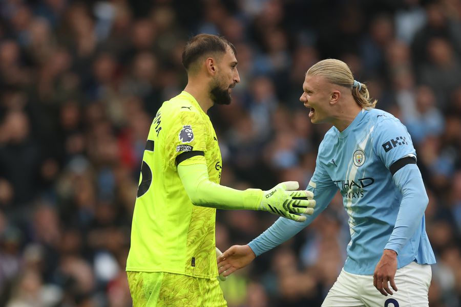 Donnarumma și Haaland, Gigio Donarumma, pus în dificultate! Pe cine preferă portarul italian dintre Haaland și Mbappe: „Pe el l-aș vrea în echipa mea”