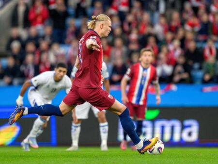 Fază neobișnuită: Erling Haaland a ratat două penalty-uri în Norvegia
