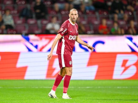 Islam Slimani a „rupt tăcerea” la CFR Cluj și a contestat arbitrajul: „Nu a fost penalty!”