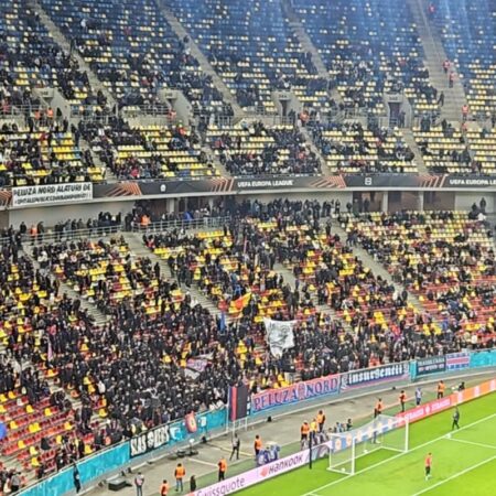 Peluza Nord a schimbat locația pe Arena Națională pentru FCSB