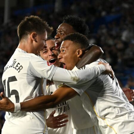 GALERIE FOTO: Real Madrid învinge cu dificultate la Getafe, după ce gazdele au terminat meciul cu 9 jucători » Cum se prezintă clasamentul din Spania înainte de „El Clasico”
