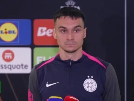 Reacția lui Adrian Șut după victoria dificilă a FCSB-ului împotriva Bistriței în Cupă
