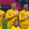 Interpretare deosebită a imnului României înainte de meciul cu Austria