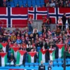 Norvegia riscă sancțiuni din partea FIFA după un mesaj afișat înaintea meciului cu Israel