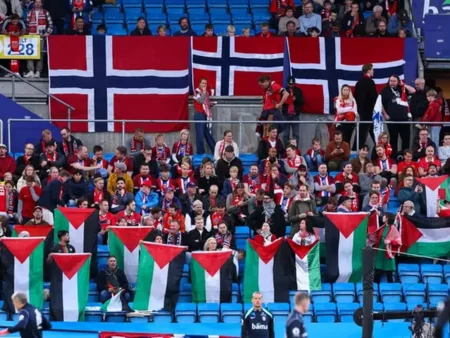 Norvegia riscă sancțiuni din partea FIFA după un mesaj afișat înaintea meciului cu Israel