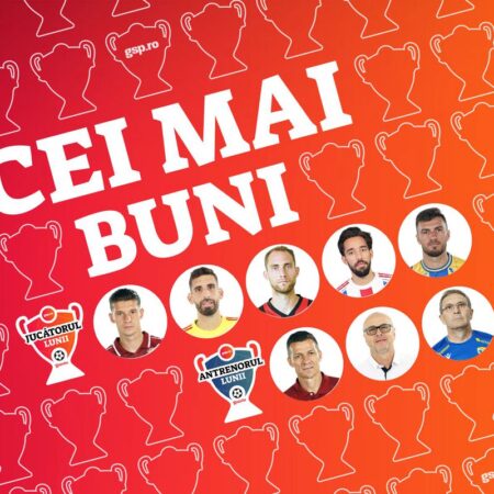 Votează AICI pentru „Jucătorul lunii” și „Antrenorul lunii”! » Descoperă nominalizații din octombrie 2025!