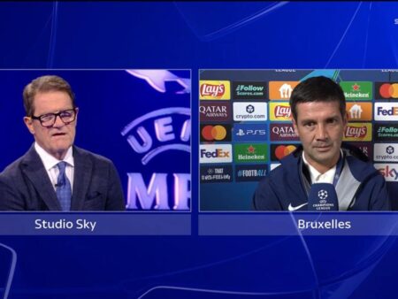 După agitația din UCL, Cristi Chivu a avut o conversație emoționantă cu Fabio Capello: „Îți sunt profund recunoscător!”